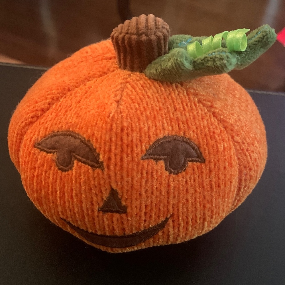 Starbucks 2007 Orange Mini Pumpkin Plush